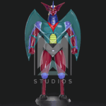 Unicorn E2 3d model mazinger z