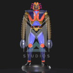 Blaster A7 3d model mazinger z