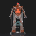 Funkan A9 3d model mazinger z