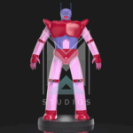 Geokeen K2 3d model mazinger z