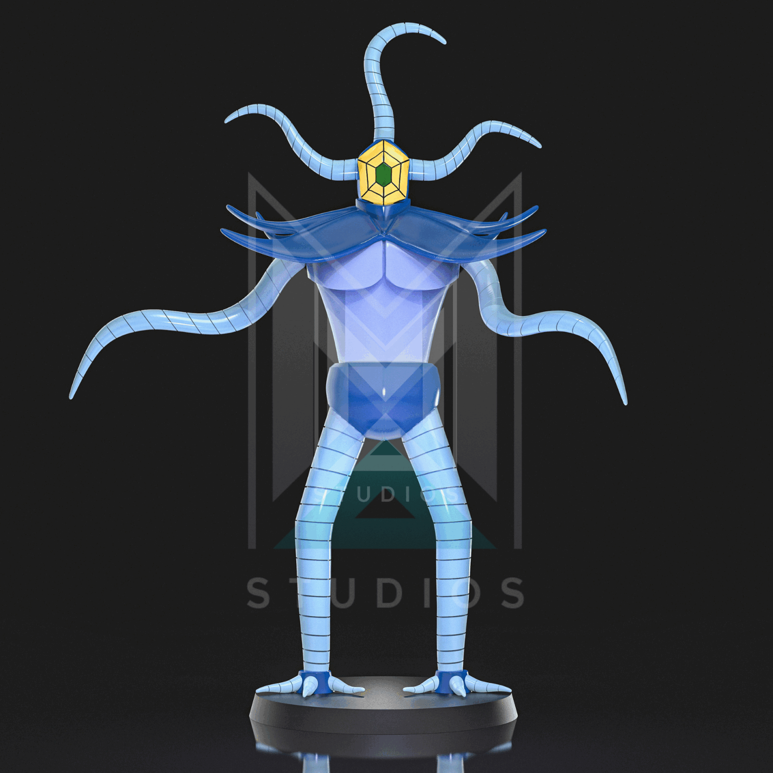 Darmar M8 Darnar 3d model mazinger z