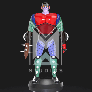 Saiga O3 3d model mazinger z