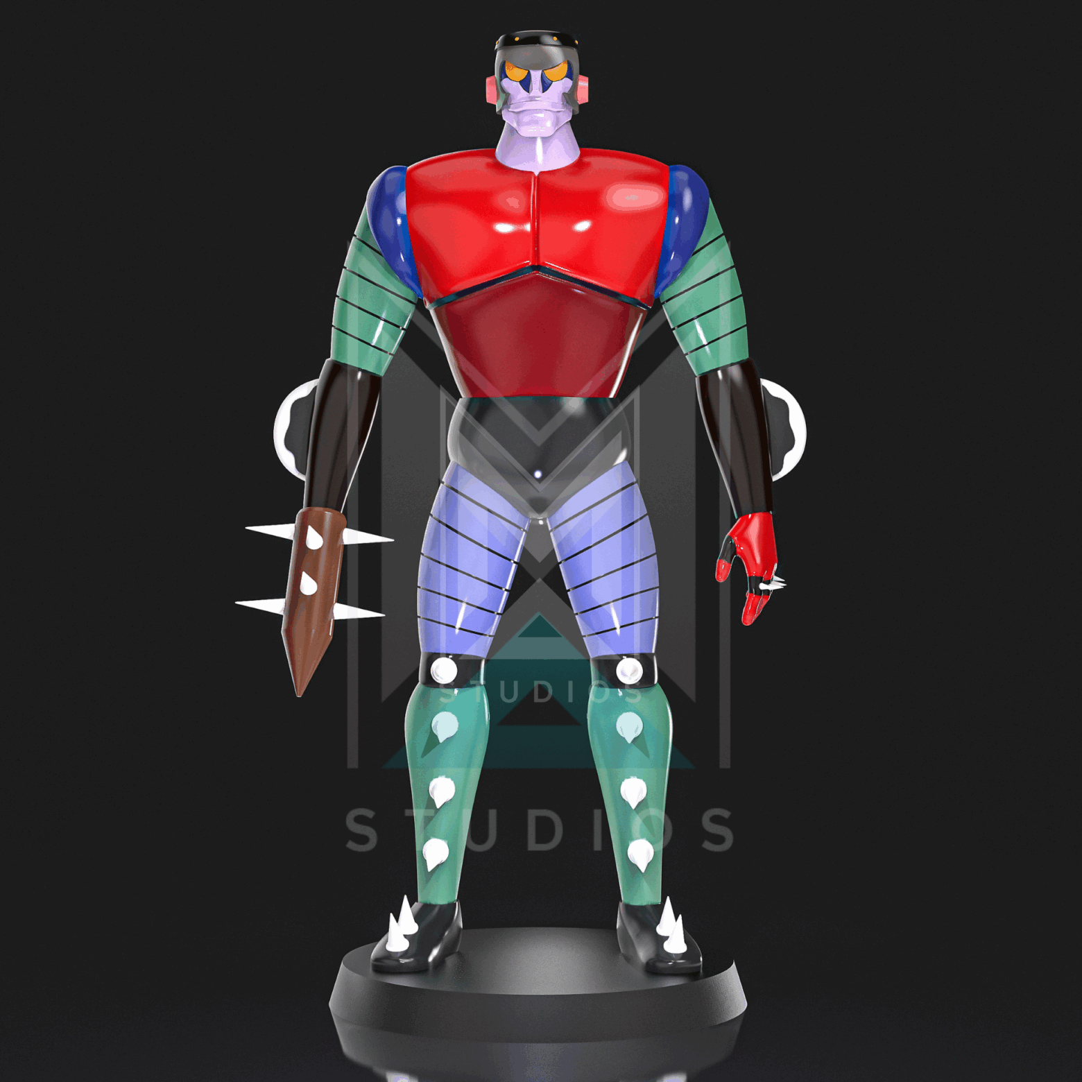 Saiga O3 3d model mazinger z