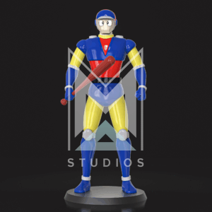 Robot junior great mazinger 3d model