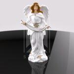Angel Gabriel Birth Christmas Manger 3d model stl