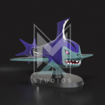 Argimon 3d model mazinger z vs devilman stl