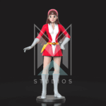 Sayaka Yumi 3d model mazinger z