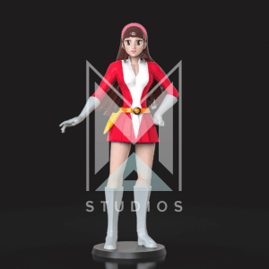 Sayaka Yumi 3d model mazinger z