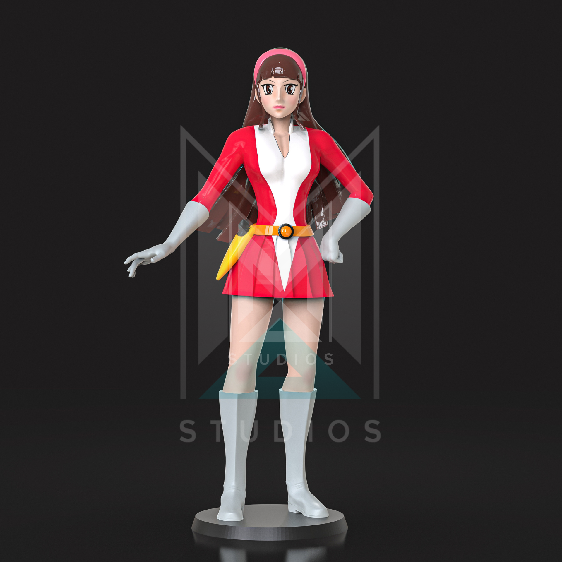 Sayaka Yumi 3d model mazinger z