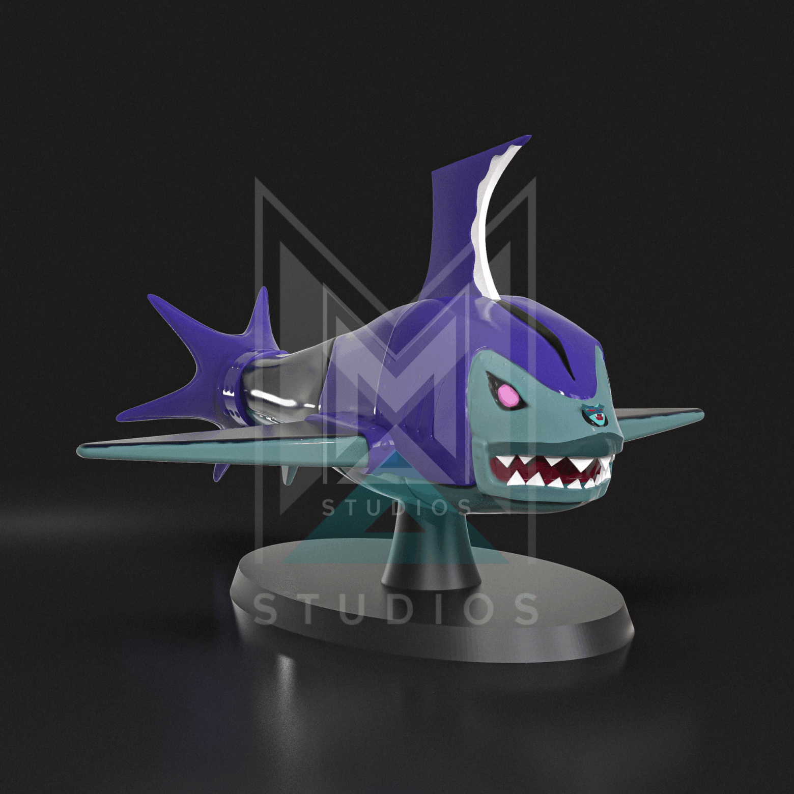 Argimon 3d model mazinger z vs devilman stl