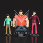 Boss Nuke Mucha mazinger z pack 3d model