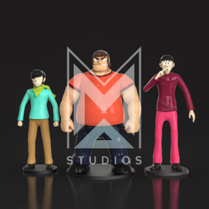 Boss Nuke Mucha mazinger z pack 3d model