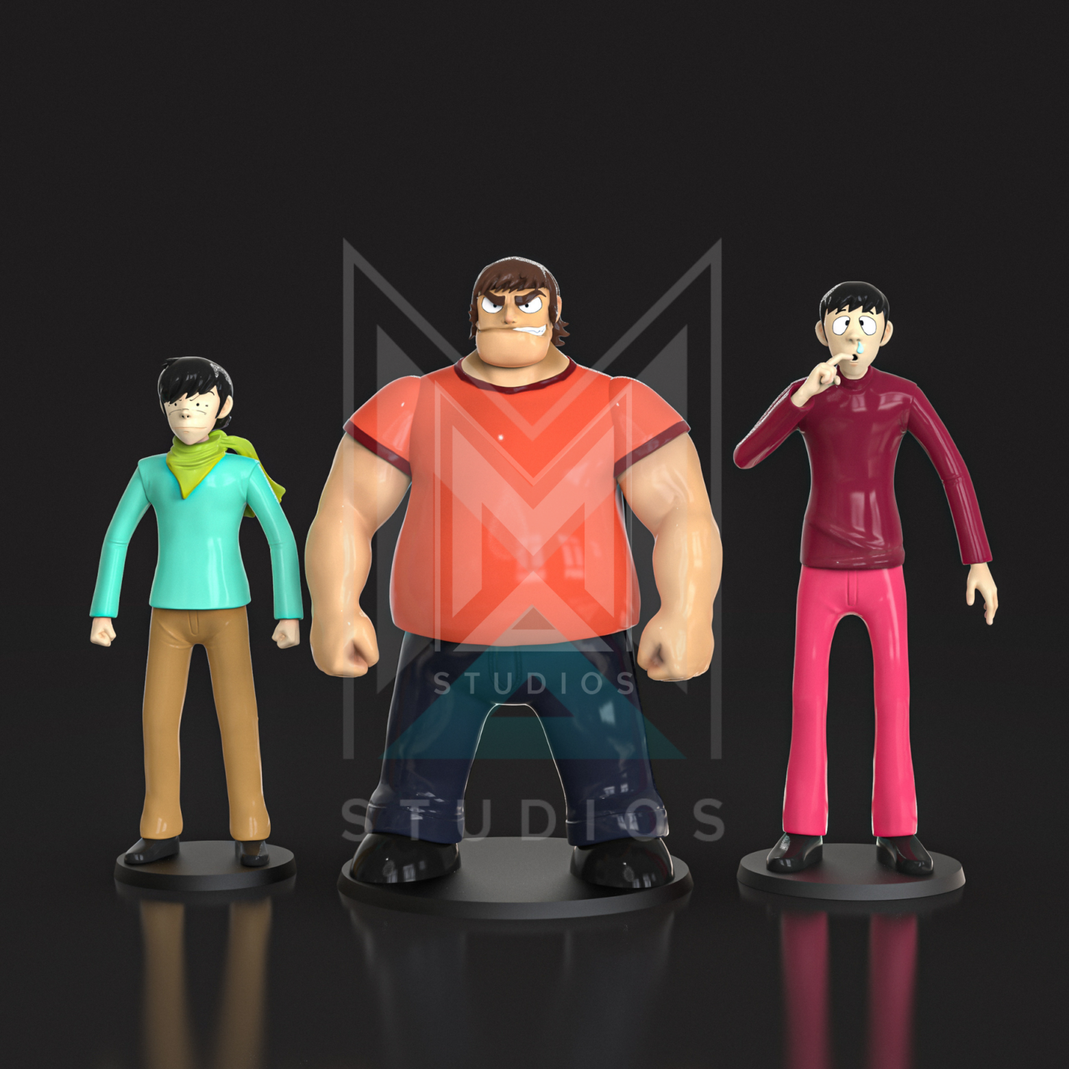 Boss Nuke Mucha mazinger z pack 3d model