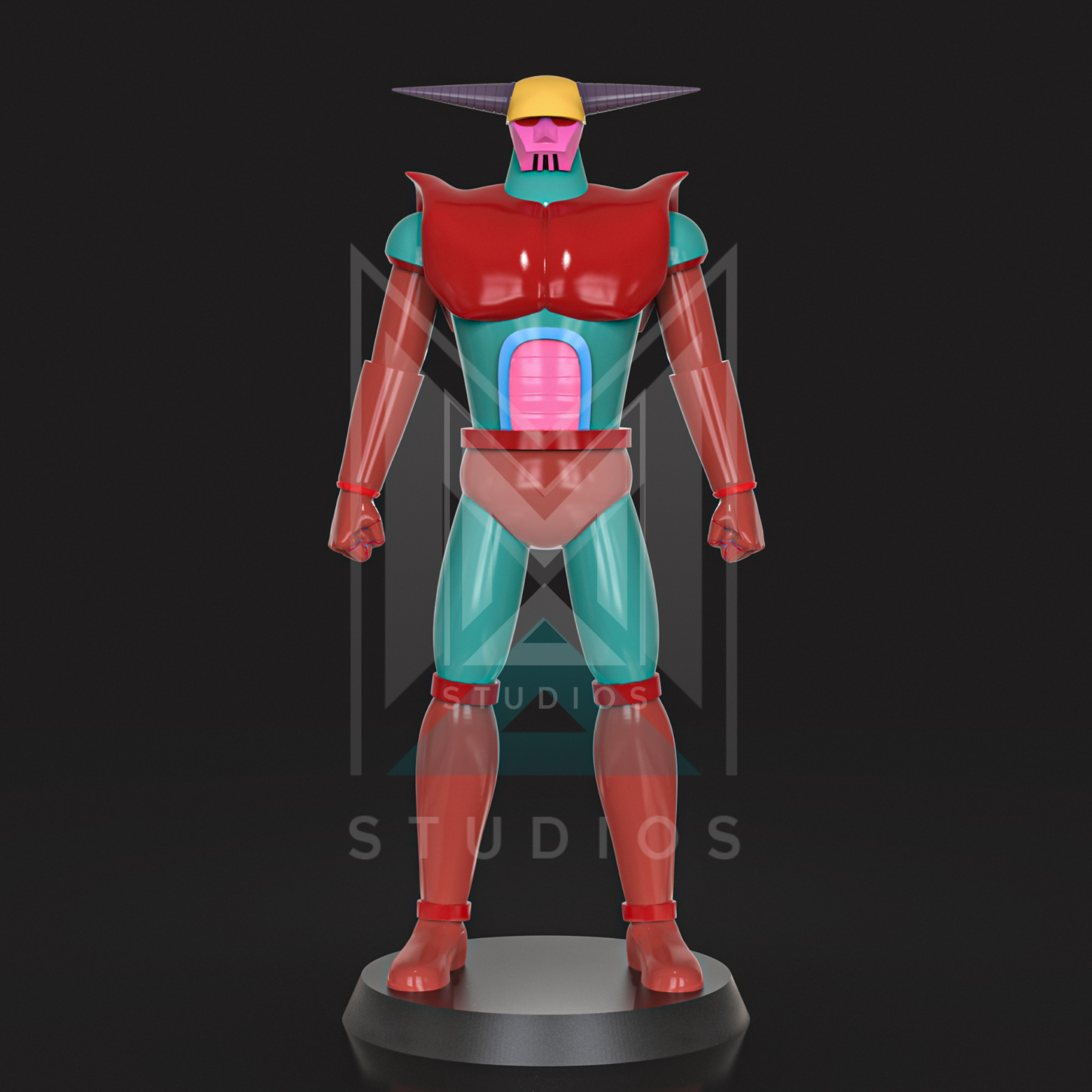 First Episode L 3d model mazinger z