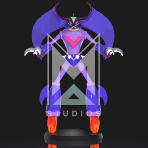 Demonger J5 3d model mazinger z