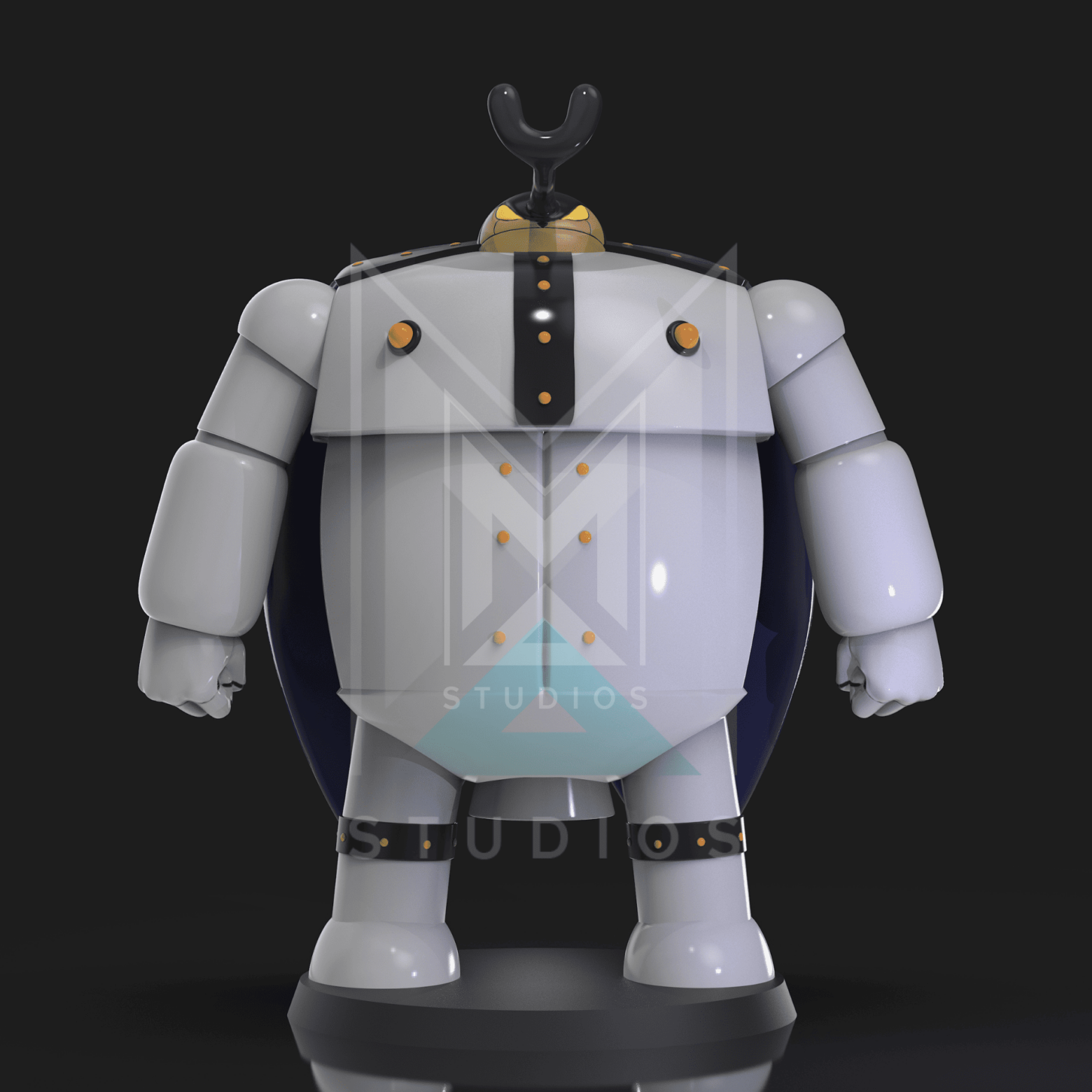 Scarald B7 3d model mazinger z stl