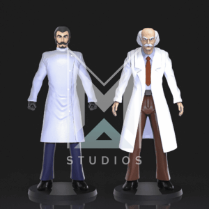 Kenzo Kabuto y Juzo Kabuto Mazinger Z 3D model print STL