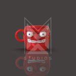 Face Cup Mug 3d model stl