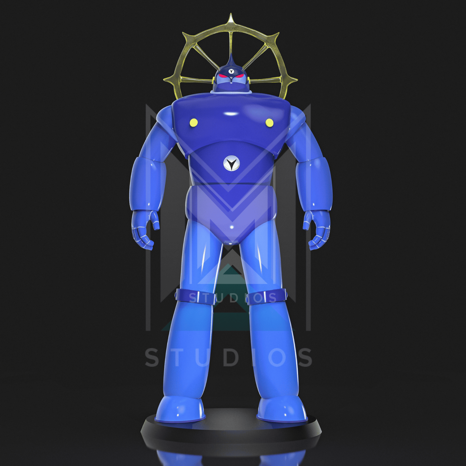 Barius B5 Barias 3d model mazinger z stl