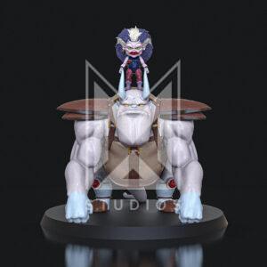 Amok y Luna ThunderCats 3d model stl