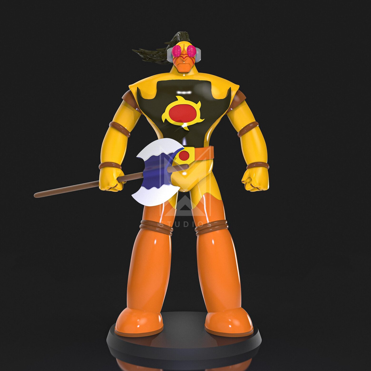 Bragger S1 mazinger z 3d model