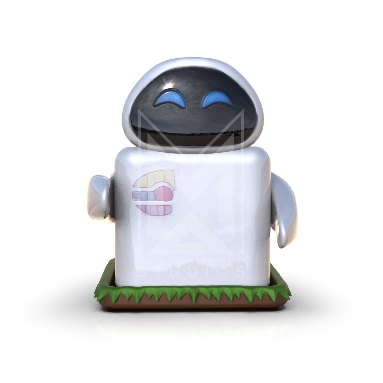 Eve pot Eva Walle 3d model stl