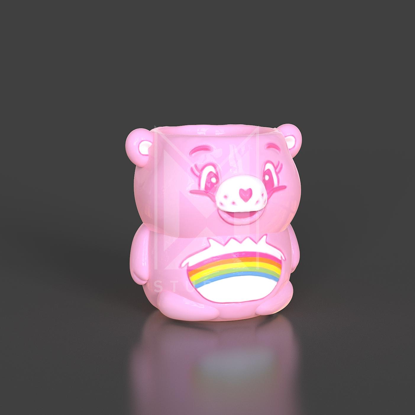 Cup Cheer Bear care mug 3d model stl