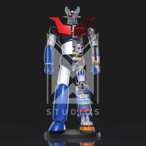 Mazinger Z Anatomy 3d model stl