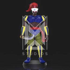 Barman Mazinger Z vs General Darkness 3d model stl